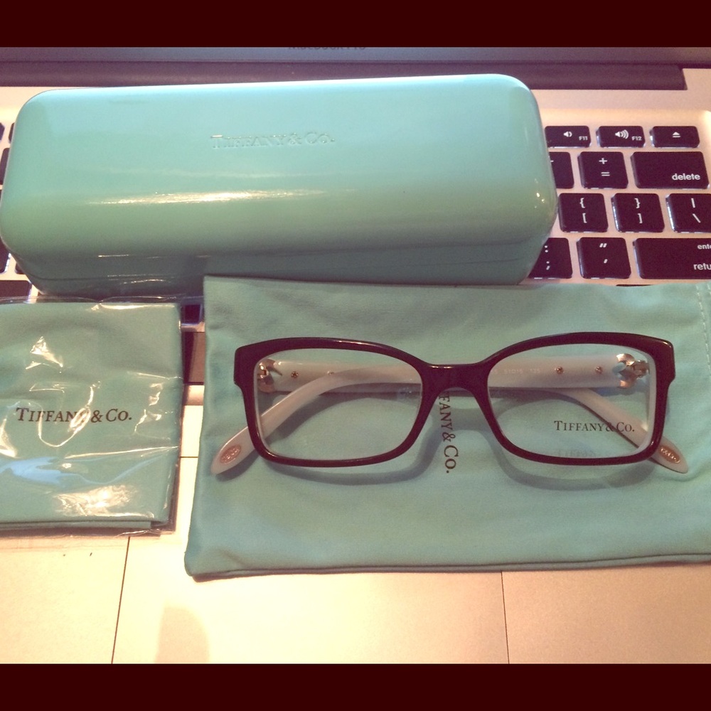 Tiffany & Co. Glasses Black & Tiffany Blue💙
